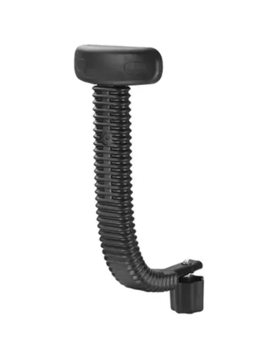 Suporte de encosto - Completo com canoa- cores: preto e cinza